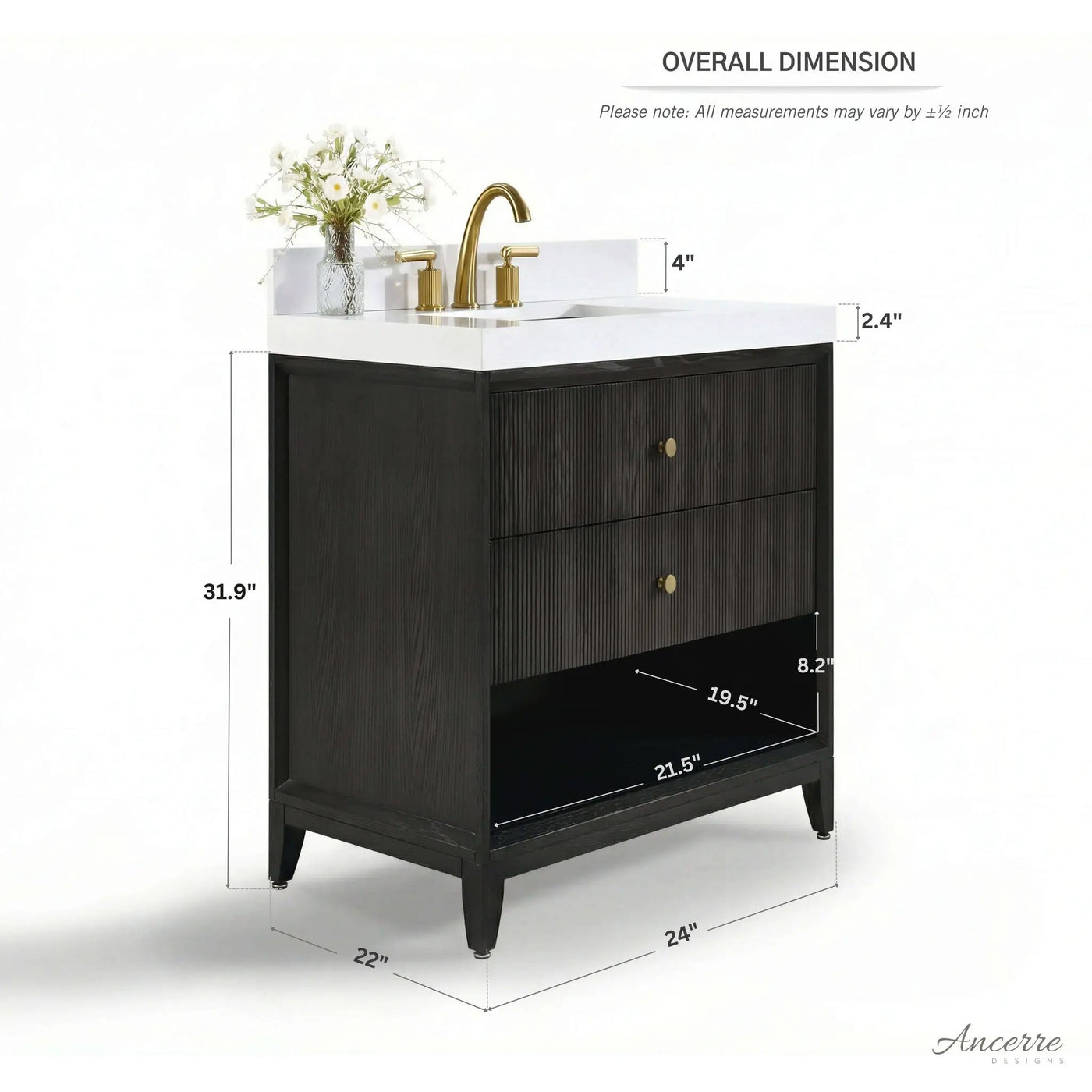Momo 30" Bath Vanity Set by Ancerre Designs