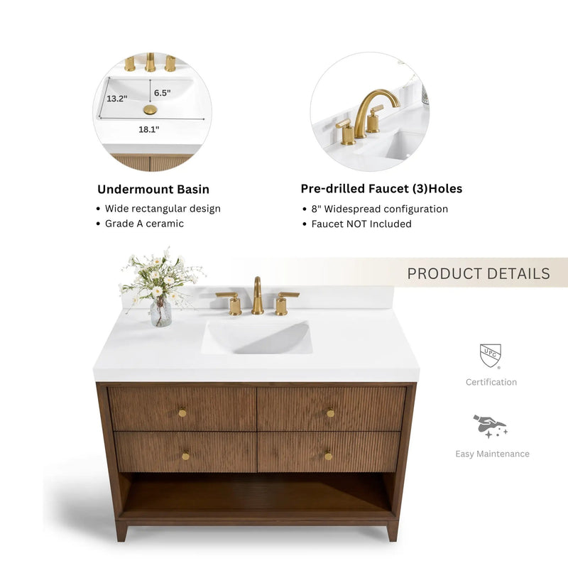 Momo 42" Bath Vanity Set by Ancerre Designs