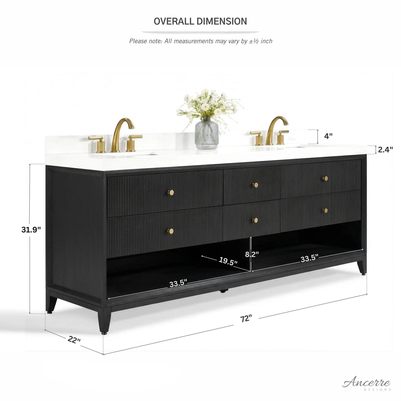 Momo 72" Bath Vanity Set by Ancerre Designs