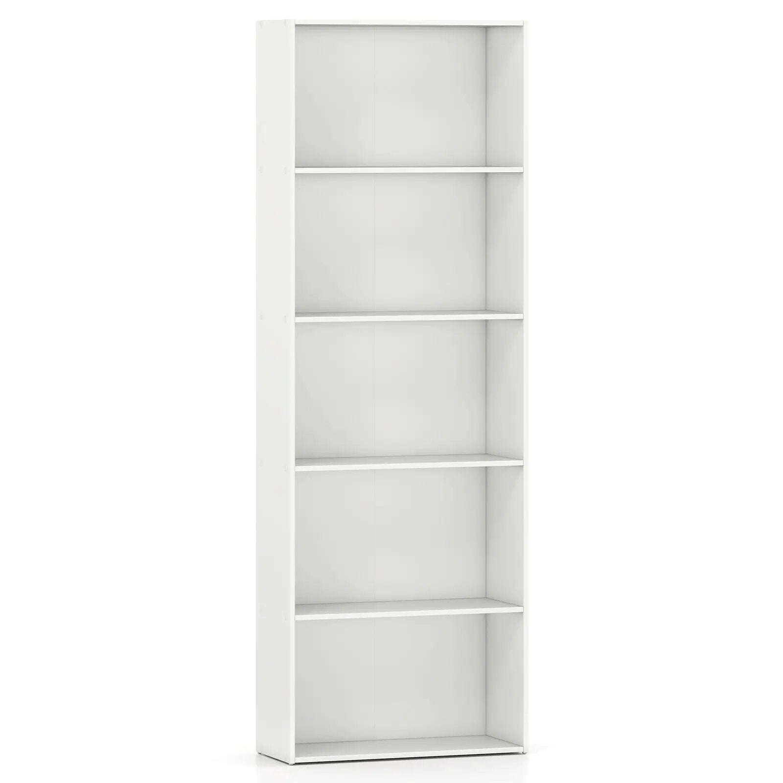5-Shelf Storage Bookcase Modern Multi-Functional Display Cabinet by DirectDeals