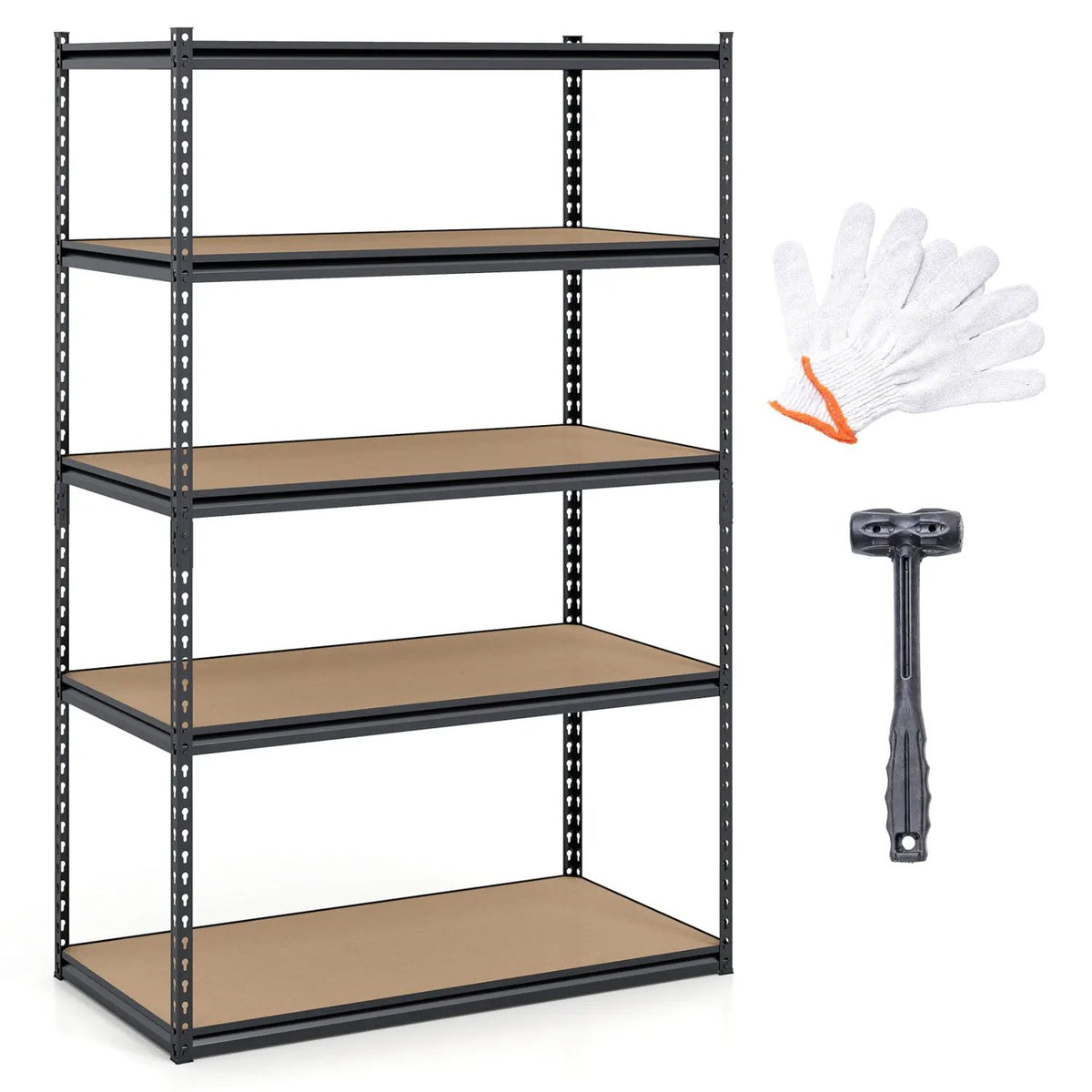 5-Tier Heavy Duty Garage Shelving Unit - 2200 LBS Capacity, photo 27 of 32