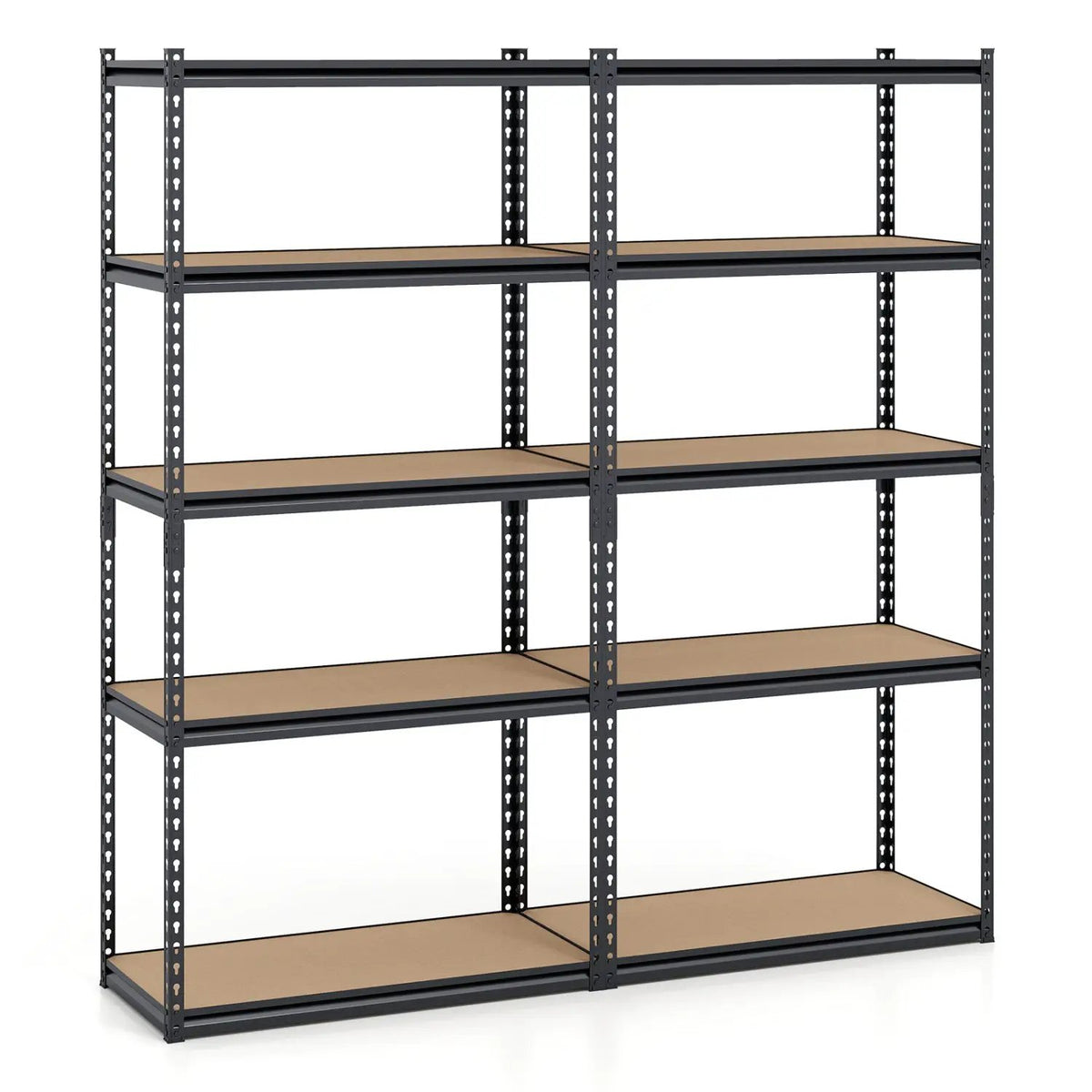 5-Tier Garage Shelving Unit 2200 LBS Metal Storage Shelves Adjustable Utility Rack