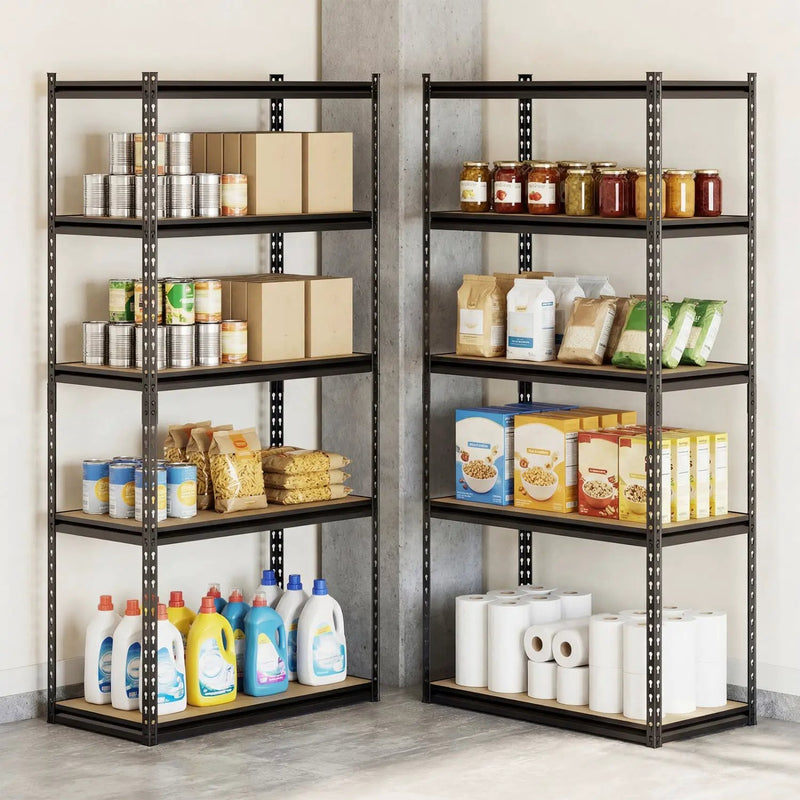 5-Tier Garage Shelving Unit 2200 LBS Metal Storage Shelves Adjustable Utility Rack by DirectDeals