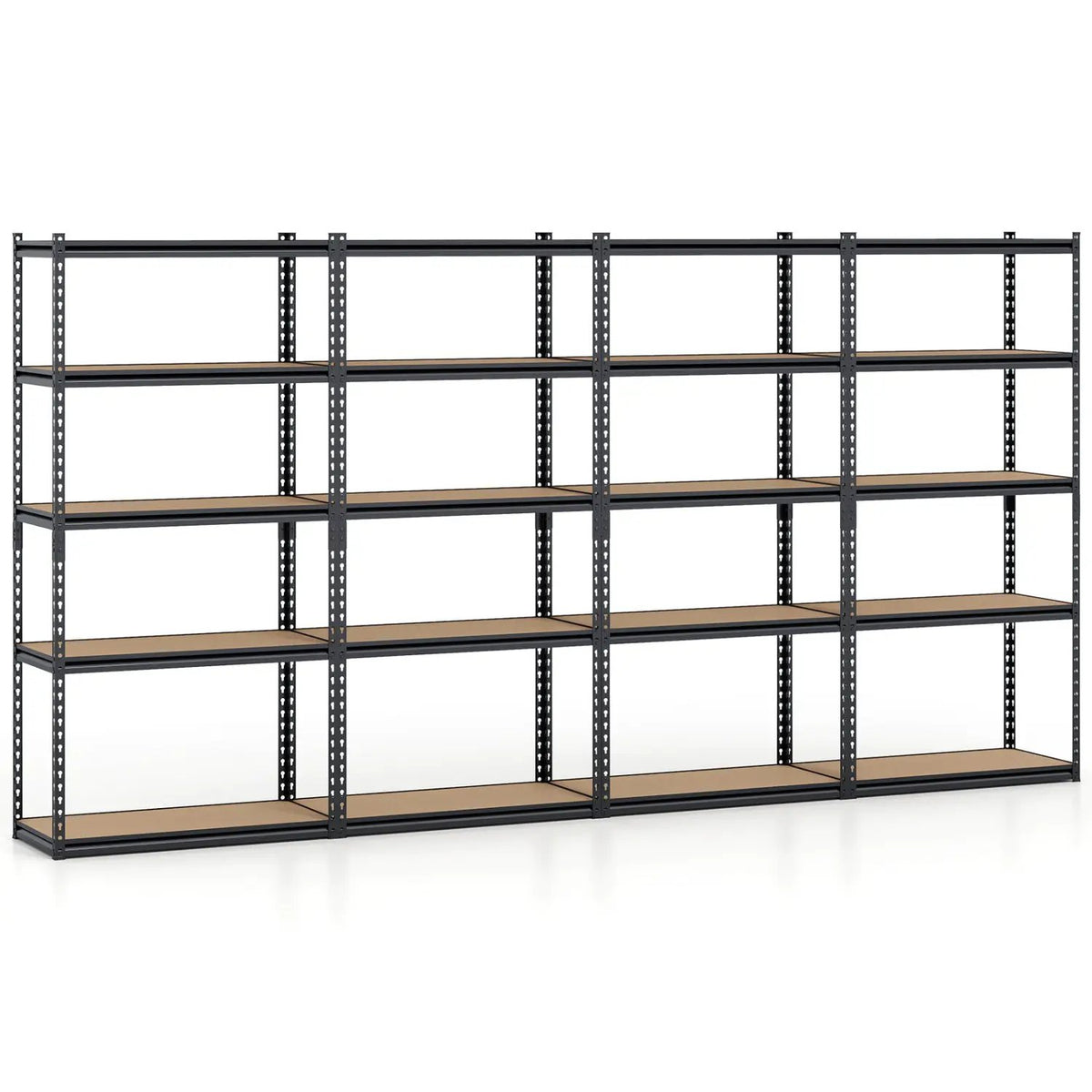 5-Tier Garage Shelving Unit 2200 LBS Metal Storage Shelves Adjustable Utility Rack, photo 3 of 32