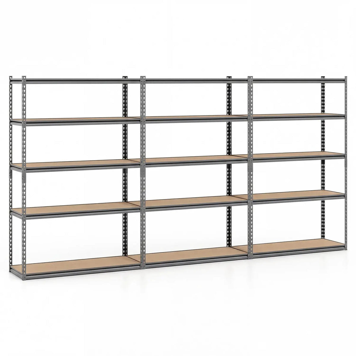 5-Tier Garage Shelving Unit 2200 LBS Metal Storage Shelves Adjustable Utility Rack for Warehouse, photo 2 of 32