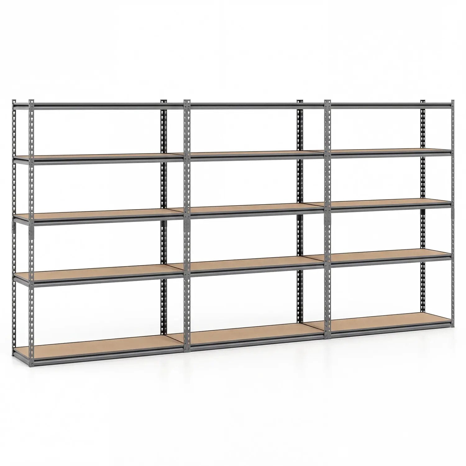 5-Tier Garage Shelving Unit 2200 LBS Metal Storage Shelves Adjustable Utility Rack for Warehouse by DirectDeals