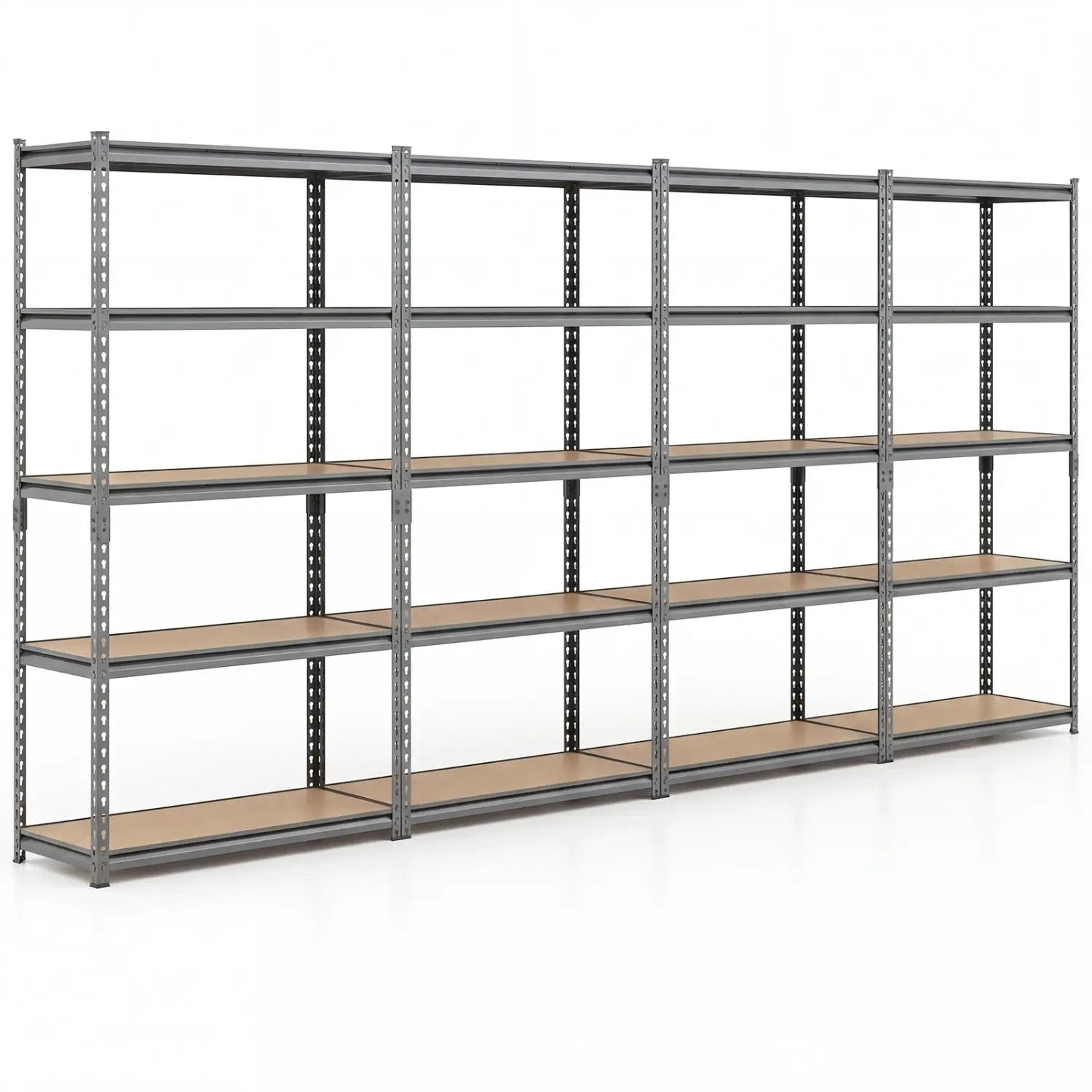 5-Tier Garage Shelving Unit 2200 LBS Metal Storage Shelves Adjustable Utility Rack for Warehouse by DirectDeals