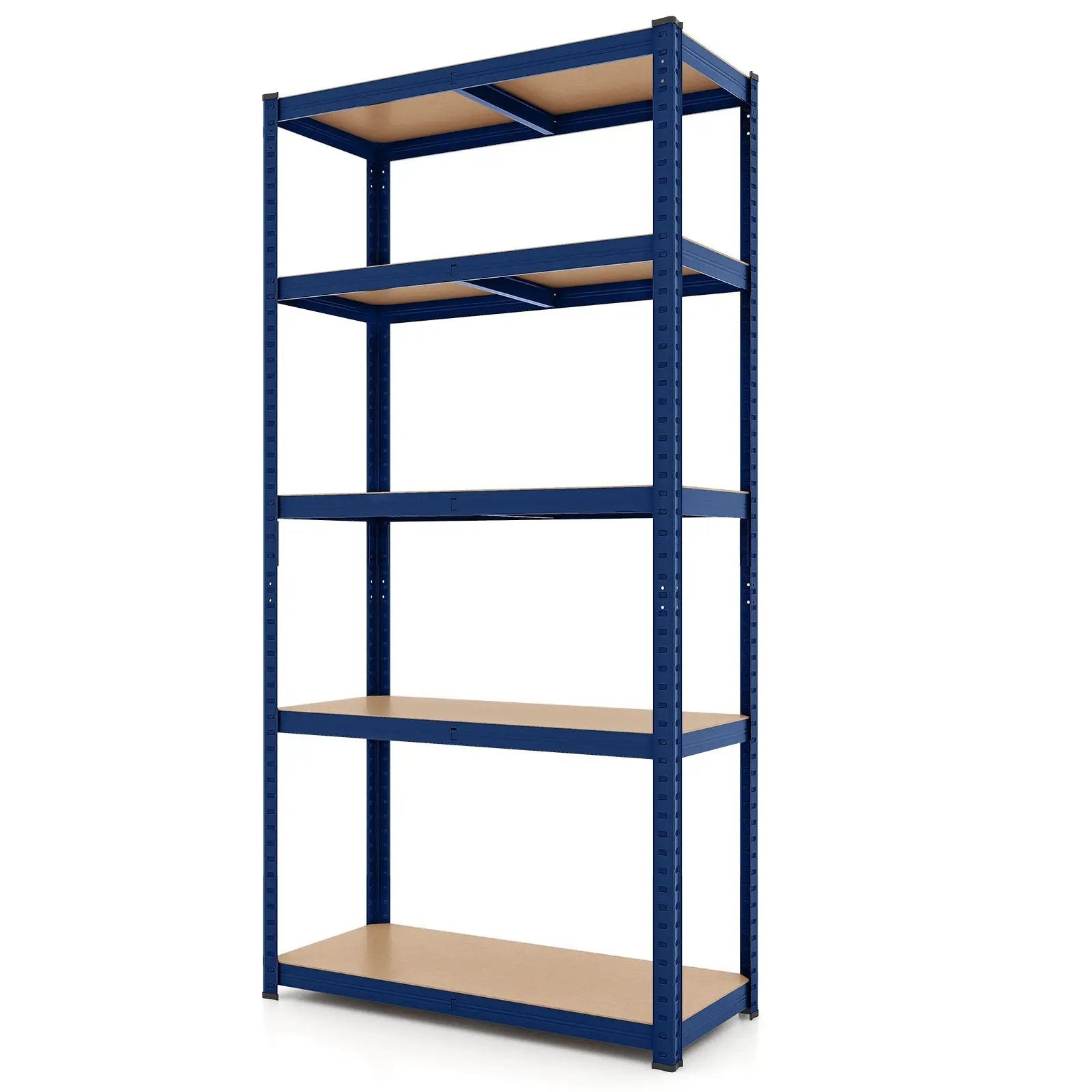 5-Tier Heavy Duty Metal Shelving Unit with 2000 LBS Total Load Capacity by DirectDeals