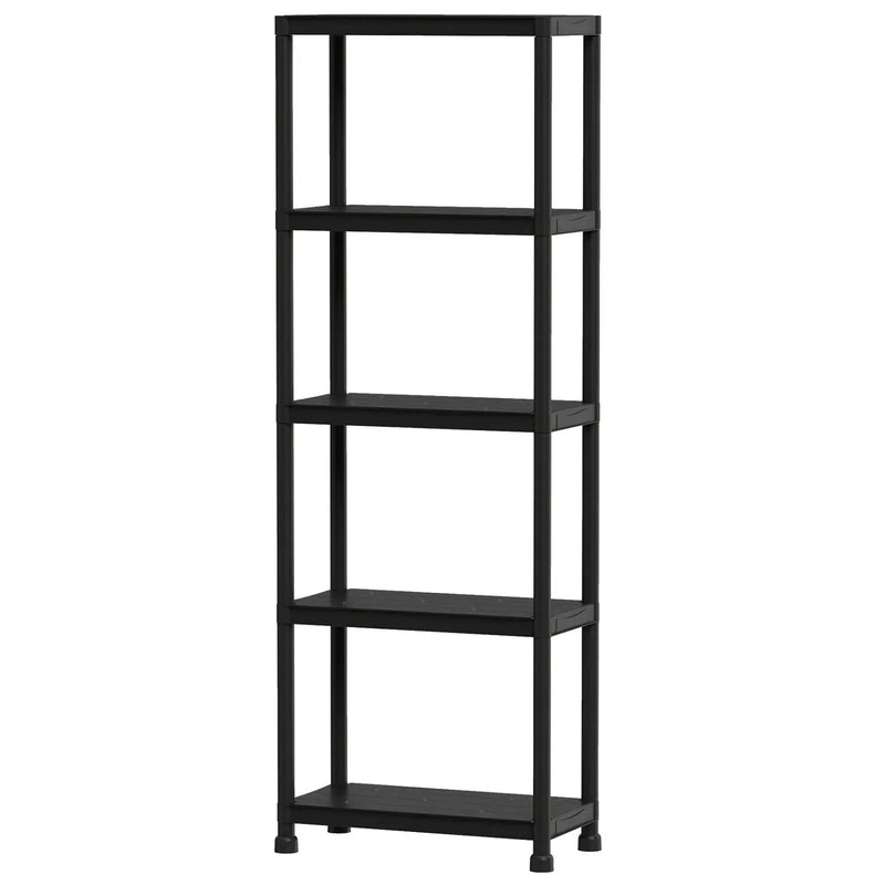 4-Tier Heavy-Duty Plastic Storage Shelves Freestanding Garage Shelving Unit by DirectDeals