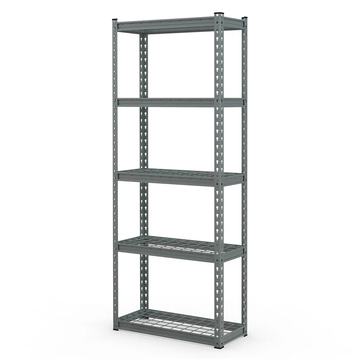 5-Tier Heavy Duty Wire Storage Racks with Anti-slip Foot Pad, photo 6 of 14
