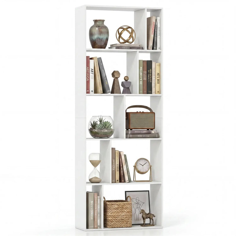 5-Tier Bookshelf with Open Back and Anti-Tipping Kit by DirectDeals