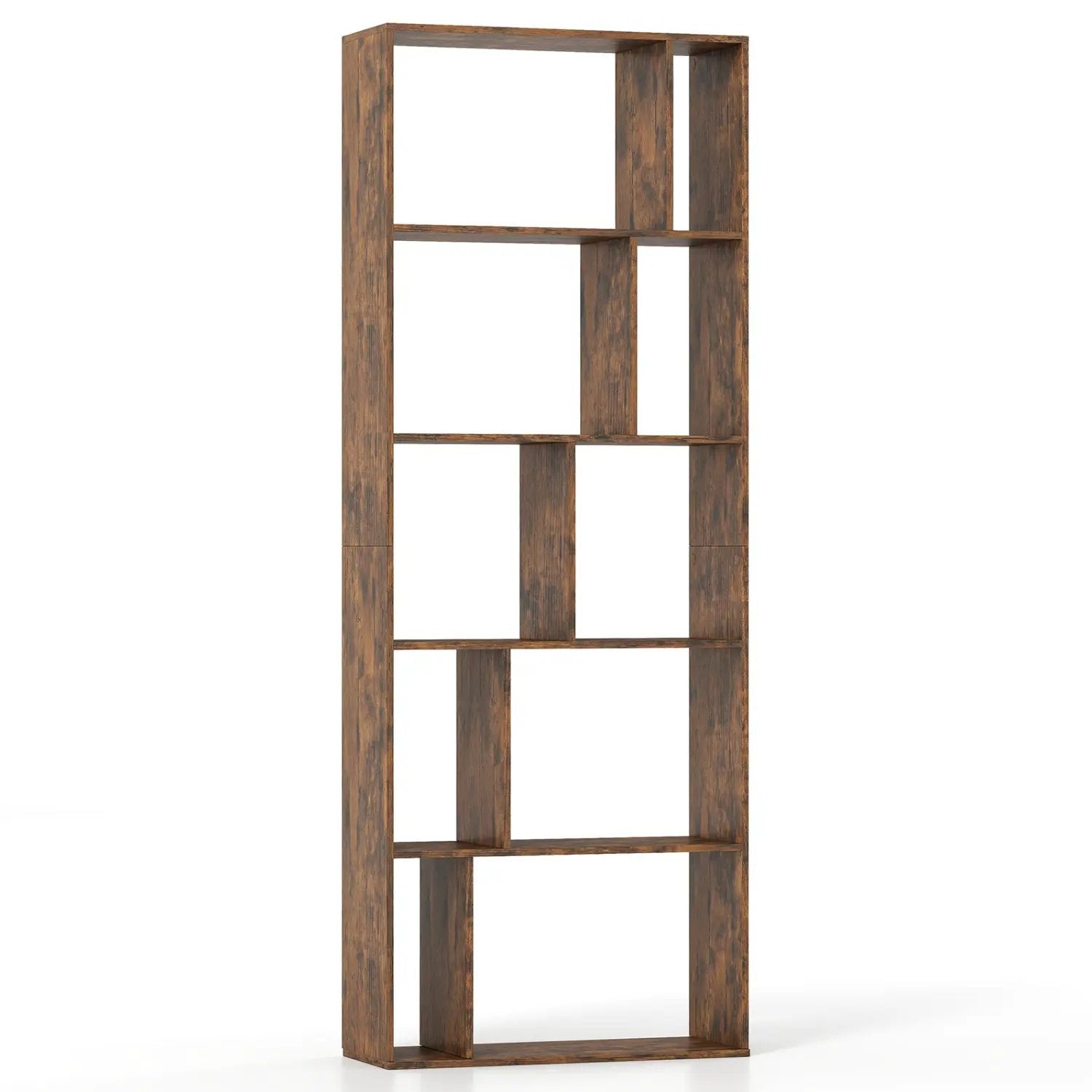5-Tier Bookshelf with Open Back and Anti-Tipping Kit by DirectDeals