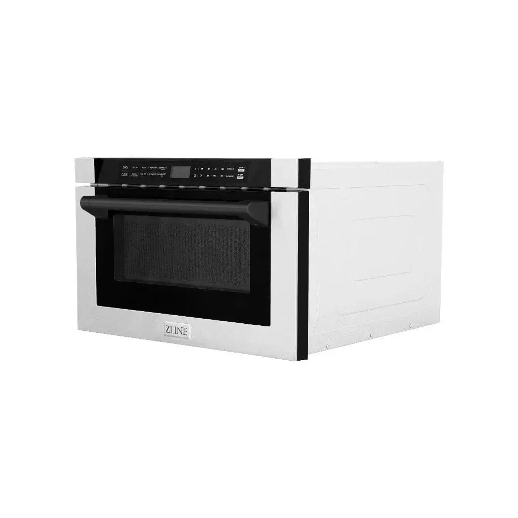 ZLINE 24" Microwave Drawer, Stainless Steel, Bronze MWDZ-1-H-MB by Farmhouse Kitchen and Bath