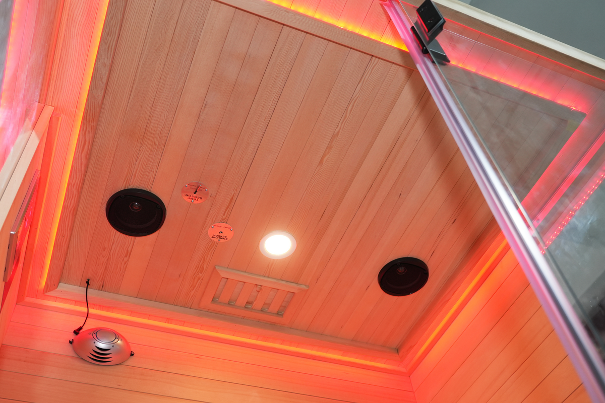 Blisspod I Vantaa RED I All-In-One - Full Spectrum + Red Light Therapy I Indoor Premium Sauna I 2 Person, photo 12 of 17