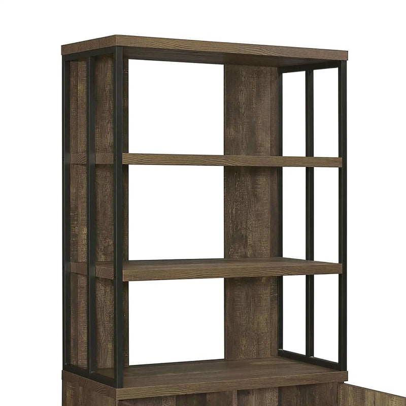 Herringbone - 2 Door - Brown