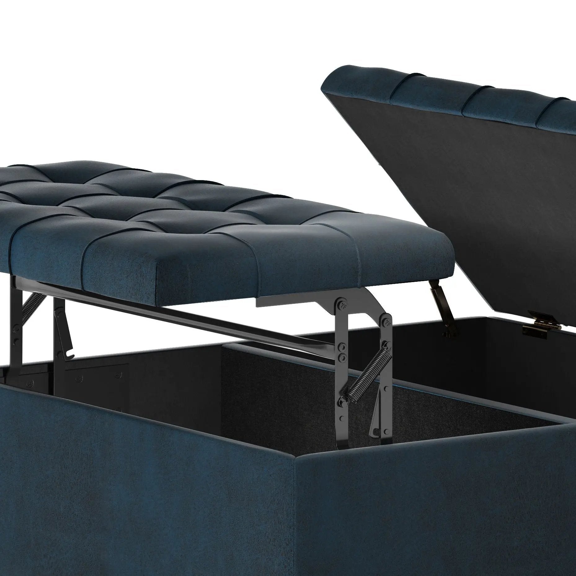 Harrison - Large Coffee Table Storage Ottoman by HouseOfZazla