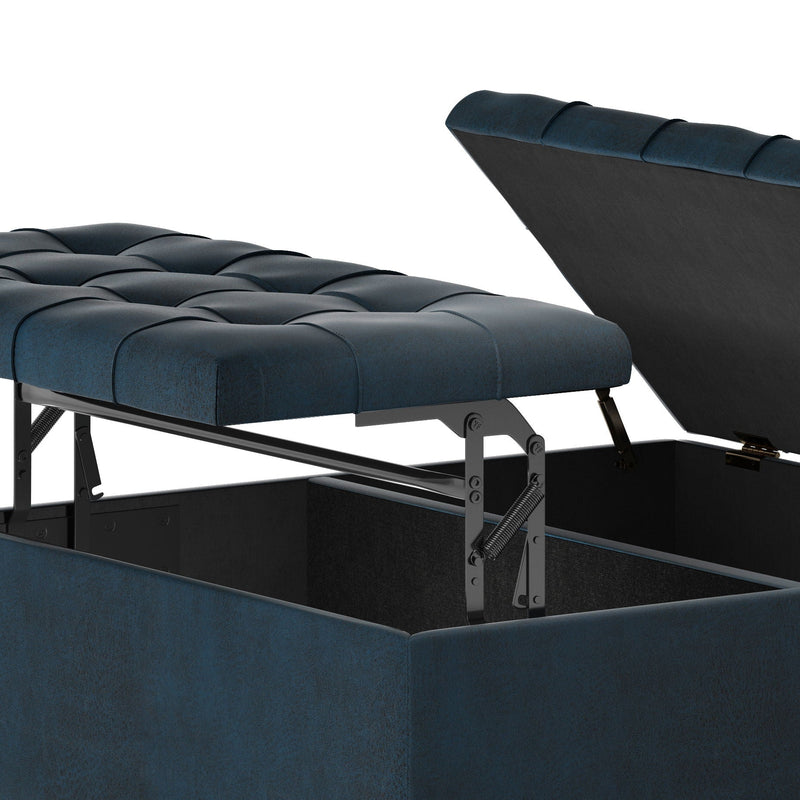 Harrison - Large Coffee Table Storage Ottoman by HouseOfZazla