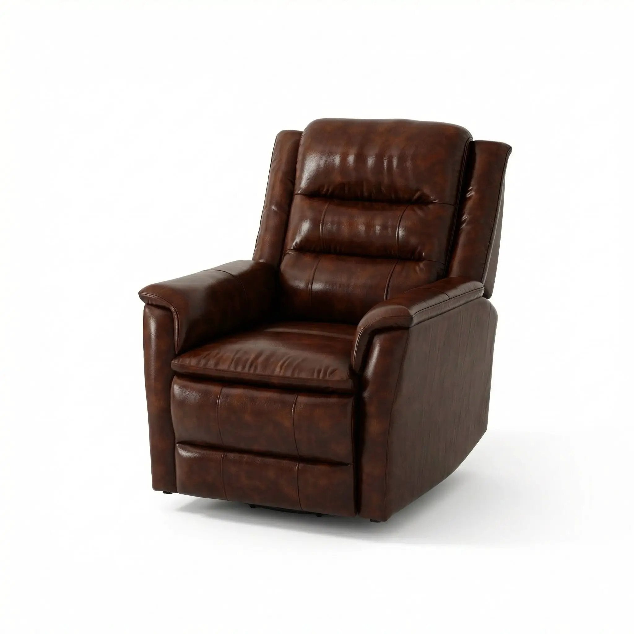 Swivel Recliner With Manual Adjustable Footrest by Unique Piece Furniture