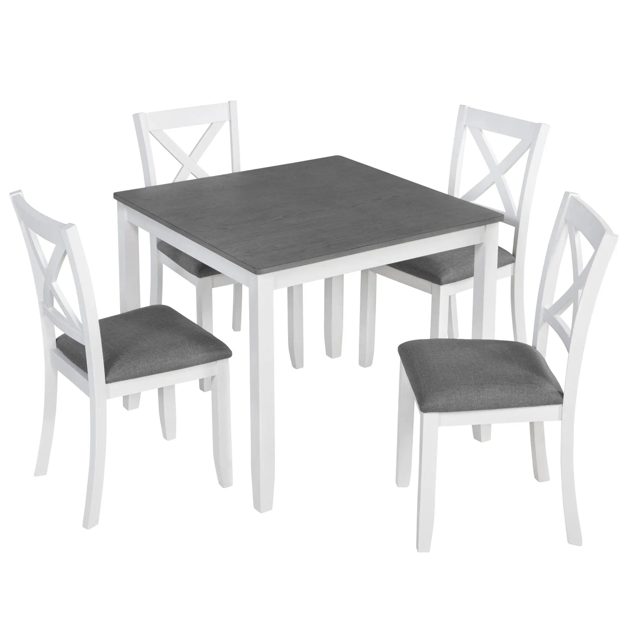 Modern Dining Table Set With Chairs For Kitchen by HouseOfZazla