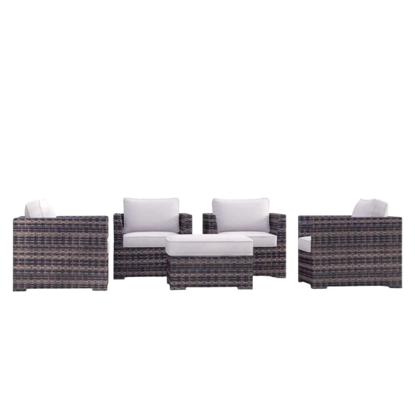 Outdoor Patio Chair Set For Patio With Foam Cushions by Unique Piece Furniture