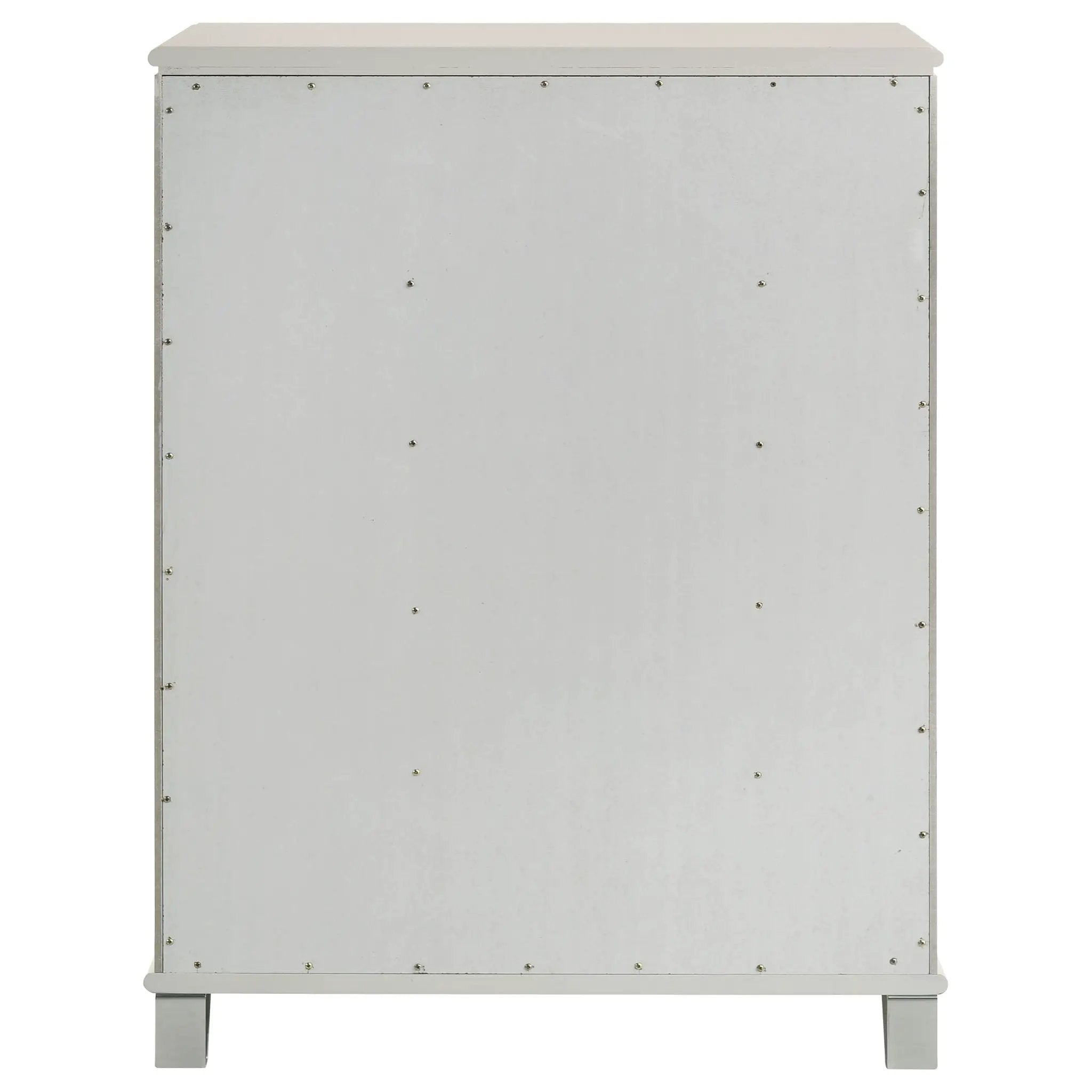 Olivia 5-drawer Bedroom Chest of Drawers Pearl White by Unique Piece Furniture