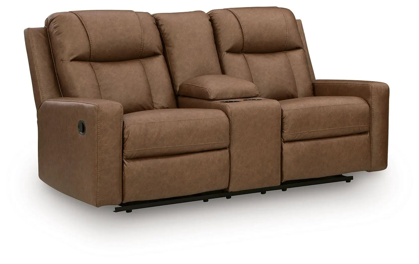 Mackmenville - Double Reclining Loveseat With Console by Unique Piece Furniture