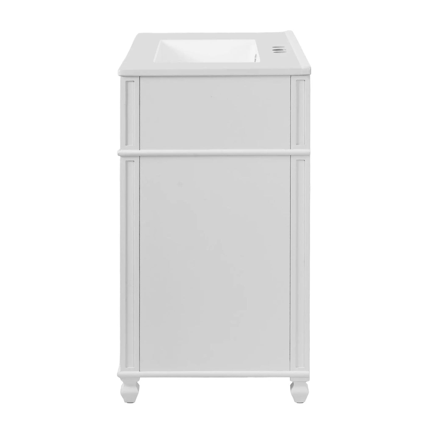 Bathroom Vanity Cabinet With Sink, Soft Close Doors With Door Organizer by HouseOfZazla