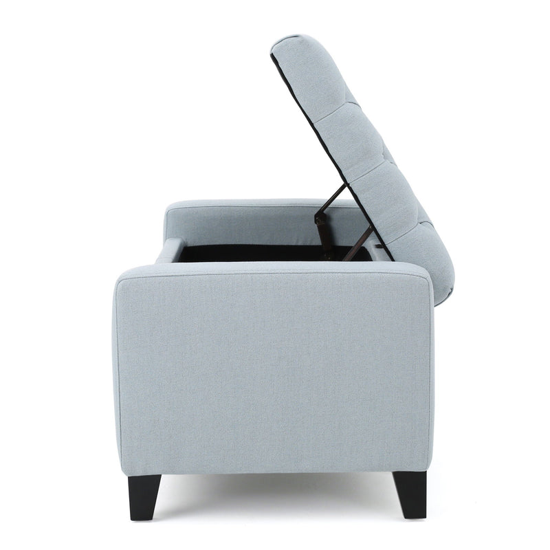 Guernsey Ottoman Storage With Tufted Top by HouseOfZazla