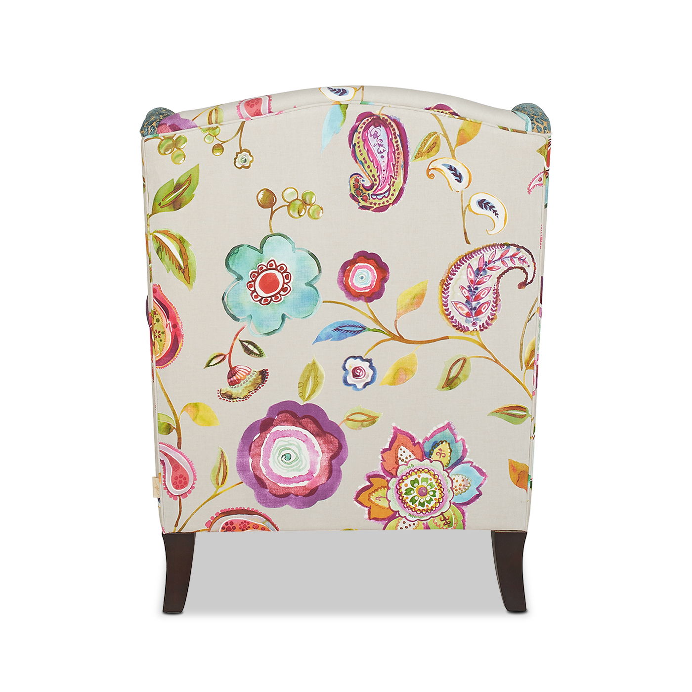 Anya - Boho Chic Wingback Accent Arm Chair by HouseOfZazla