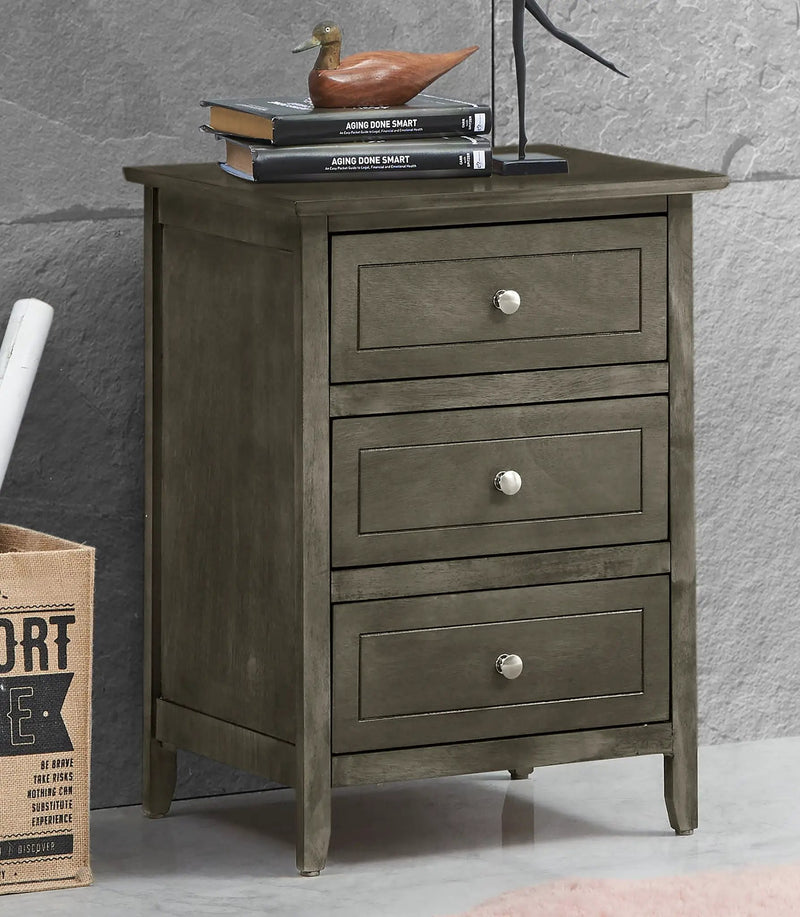 Dove Tailed Drawers 3 Drawer Nightstand by HouseOfZazla