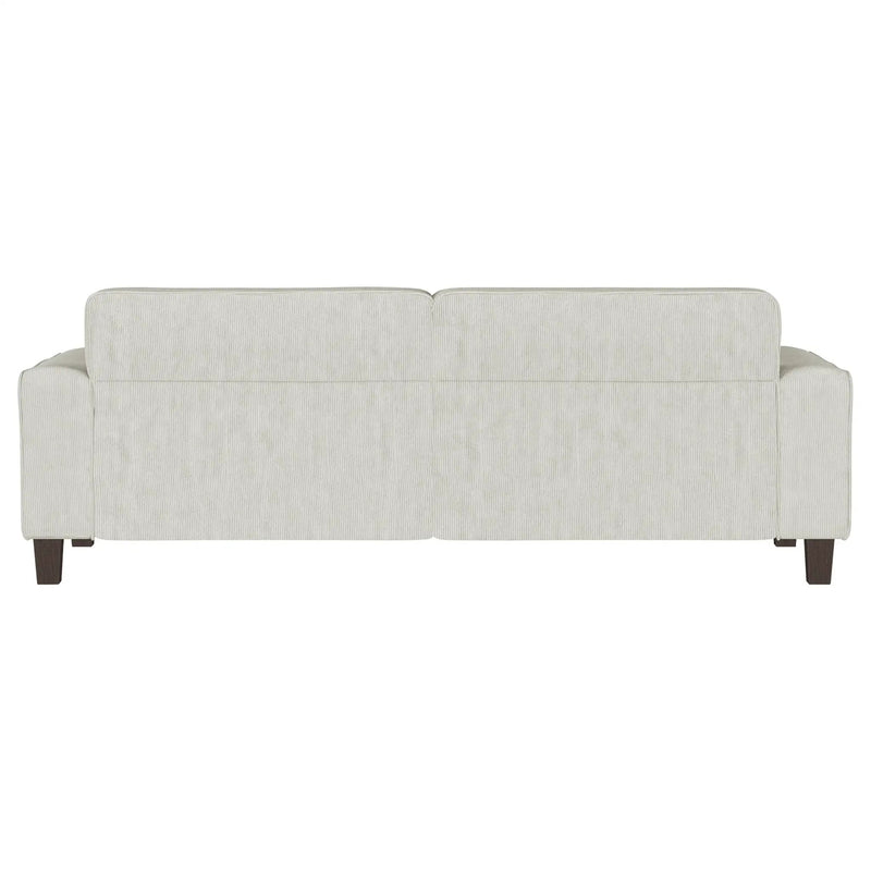 Deerhurst Upholstered Track Arm Tufted Sofa Greige by Unique Piece Furniture