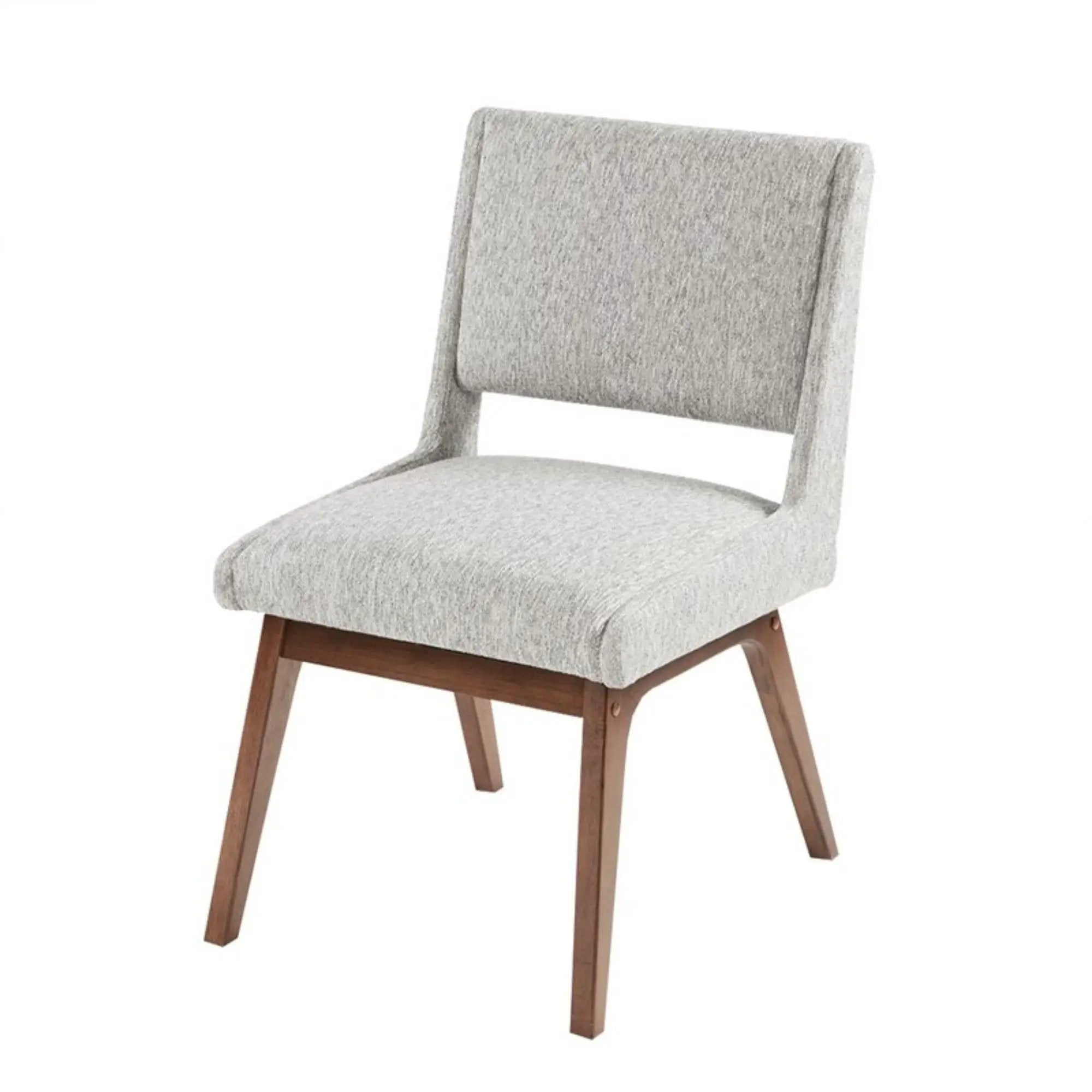 Boomerang - Dining Side Chair With Upholstered Cushions (Set of 2) - Light Gray by Unique Piece Furniture