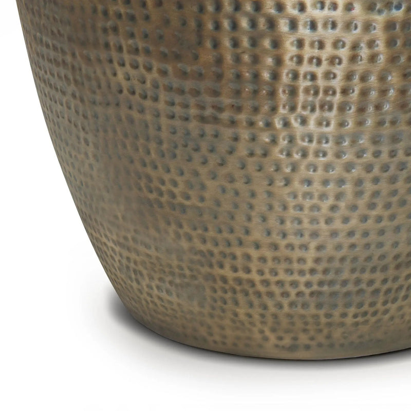 Preston - Handcrafted Metal Side Table by HouseOfZazla
