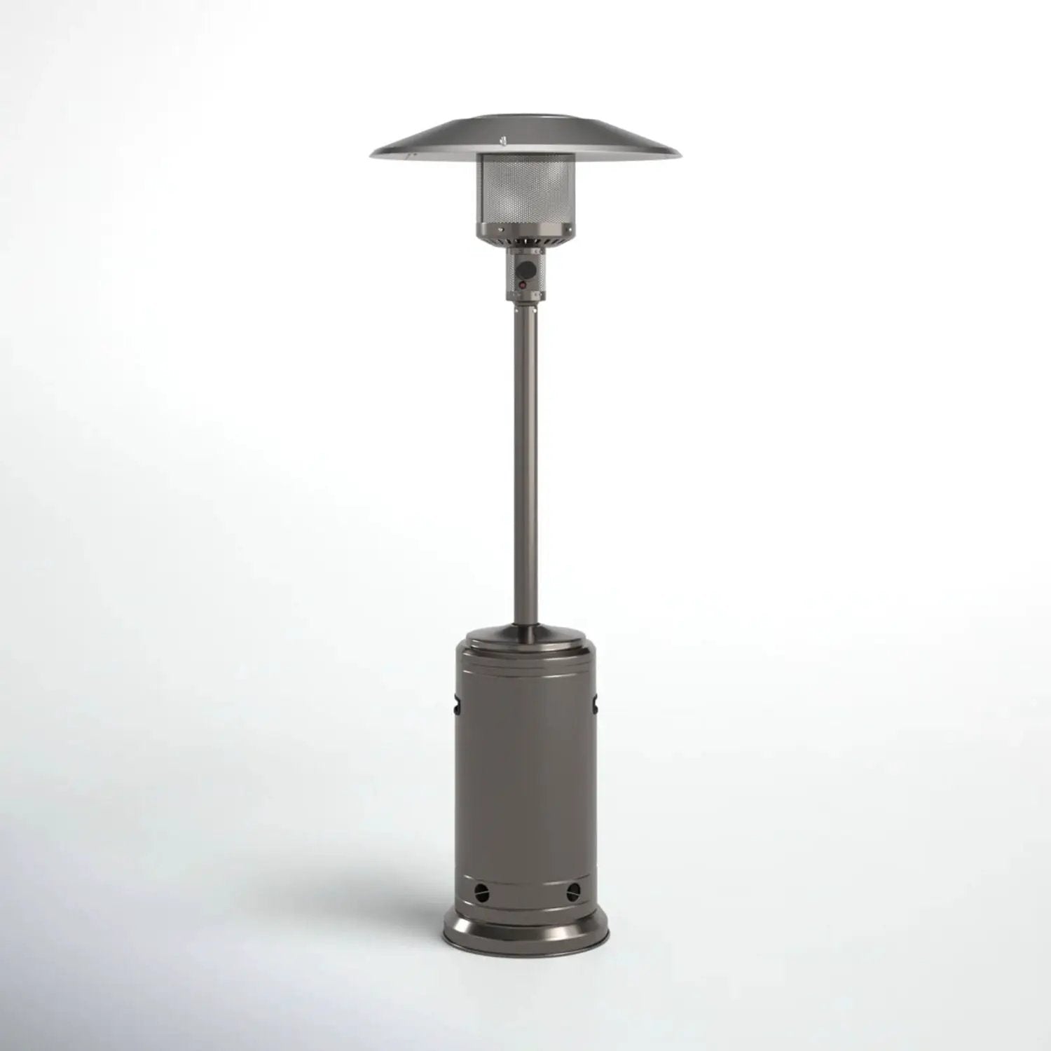 46000 Btu Propane Patio Heater - Steel Gray by Unique Piece Furniture