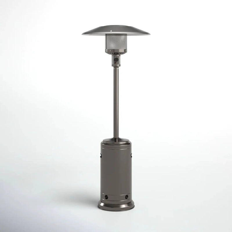 46000 Btu Propane Patio Heater - Steel Gray by Unique Piece Furniture