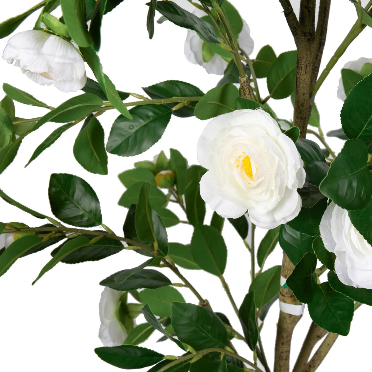 Artificial Camellia Tree 5-FT Faux Plants Indoor by HouseOfZazla