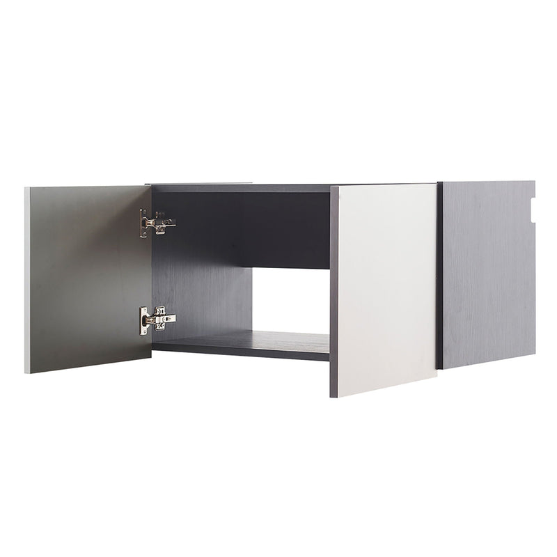 Nova Series - Wall Mounted Garage Cabinet - Dark Gray by HouseOfZazla