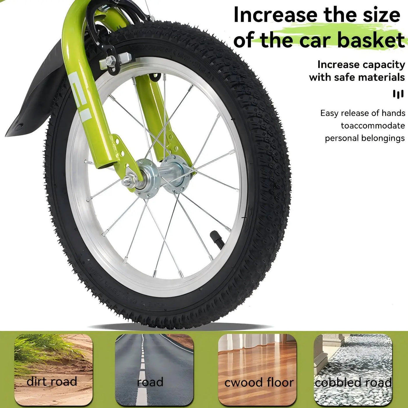 Fkznpj - 16" Sporty Kids Bike With Training Wheels And Stand Adjustable Saddle Suitable For Boys And Girls Aged 4 - 8 Years Tall Height 41 - 46" Available In A Variety Of Colors by HouseOfZazla