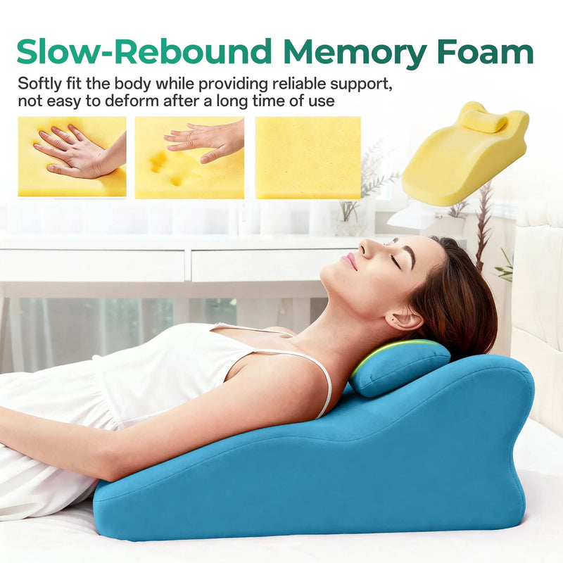Ergonomic Spinal Posture Support & Multi-Functional Bed Pillow by HouseOfZazla