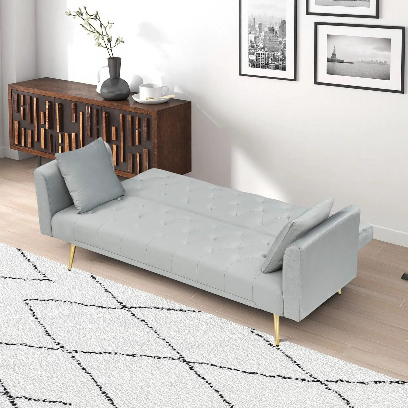 Convertible Double Folding Living Room Sofa Bed by HouseOfZazla
