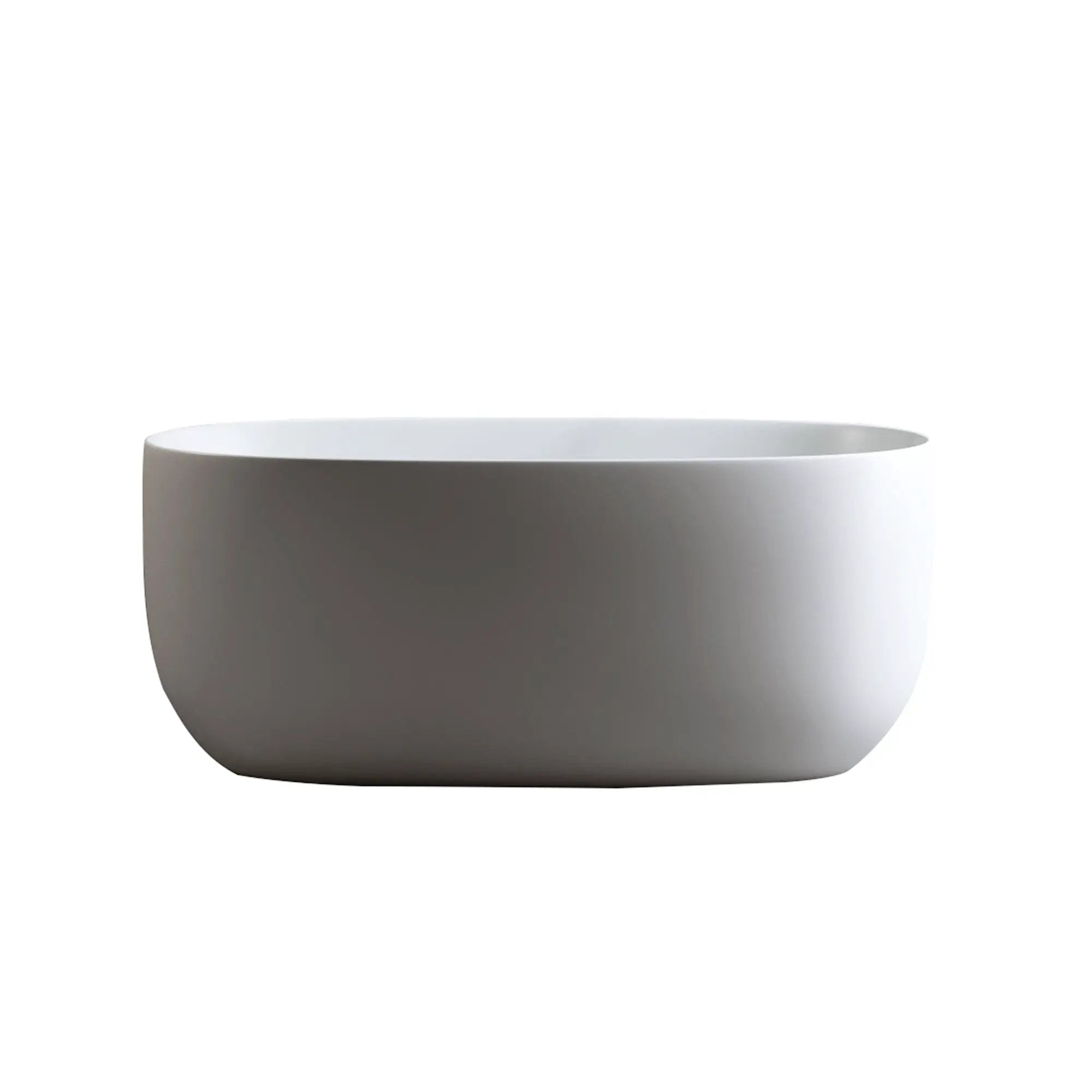 47'' Independent Solid Surface Resin Stone Bathtub by HouseOfZazla
