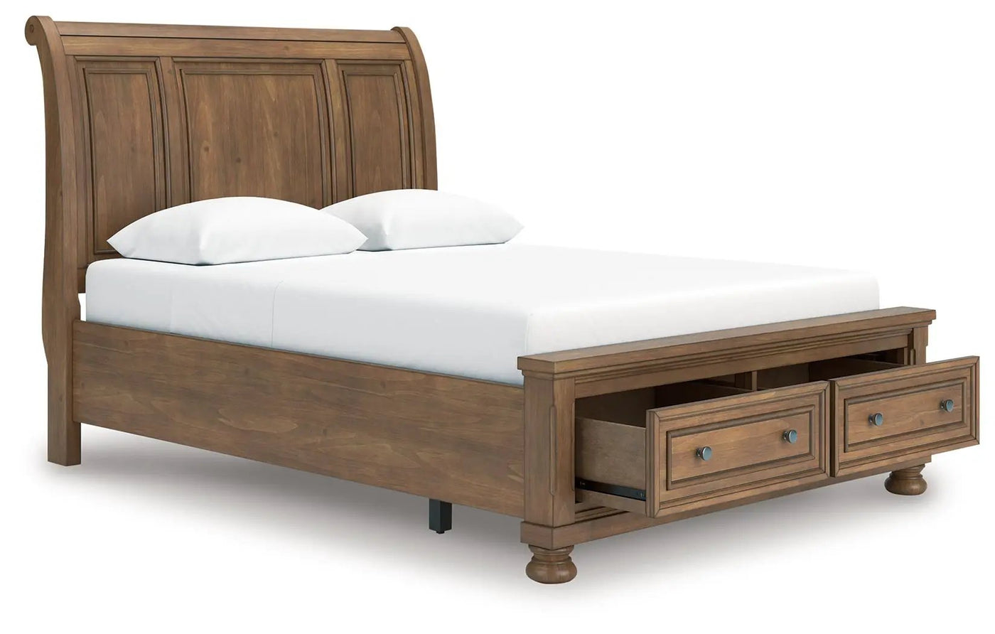 Feddinger - Storage Sleigh Bed by Unique Piece Furniture