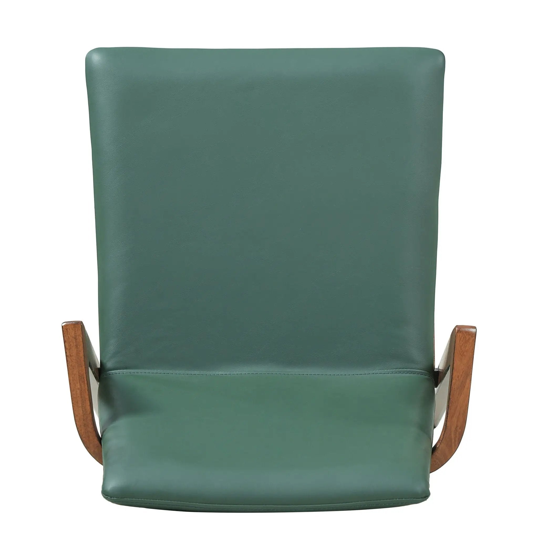 Dining Chairs (Set of 2) - Green / Walnut by HouseOfZazla