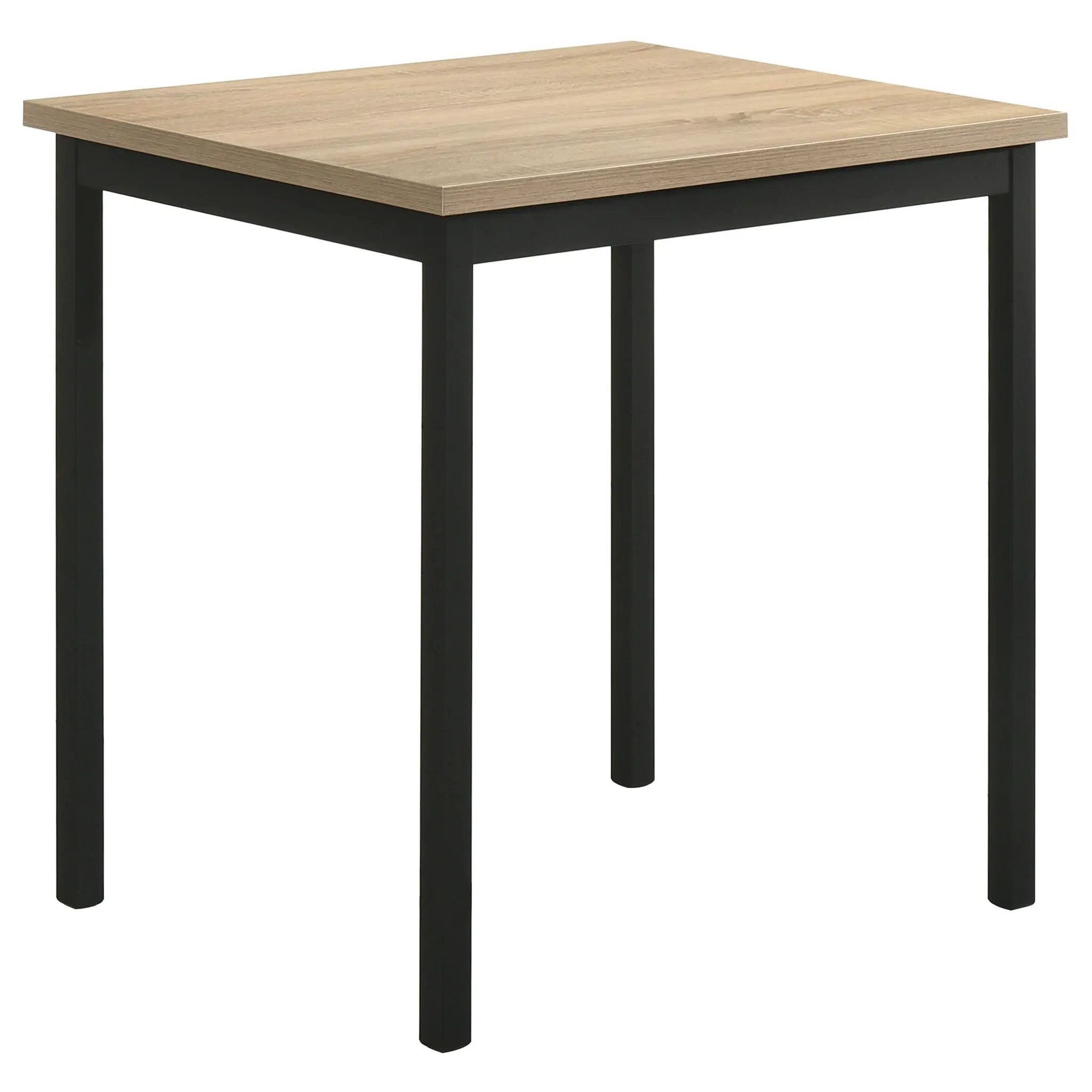 Garza Space Saving Rectangular Dining Table Greige Oak by Unique Piece Furniture
