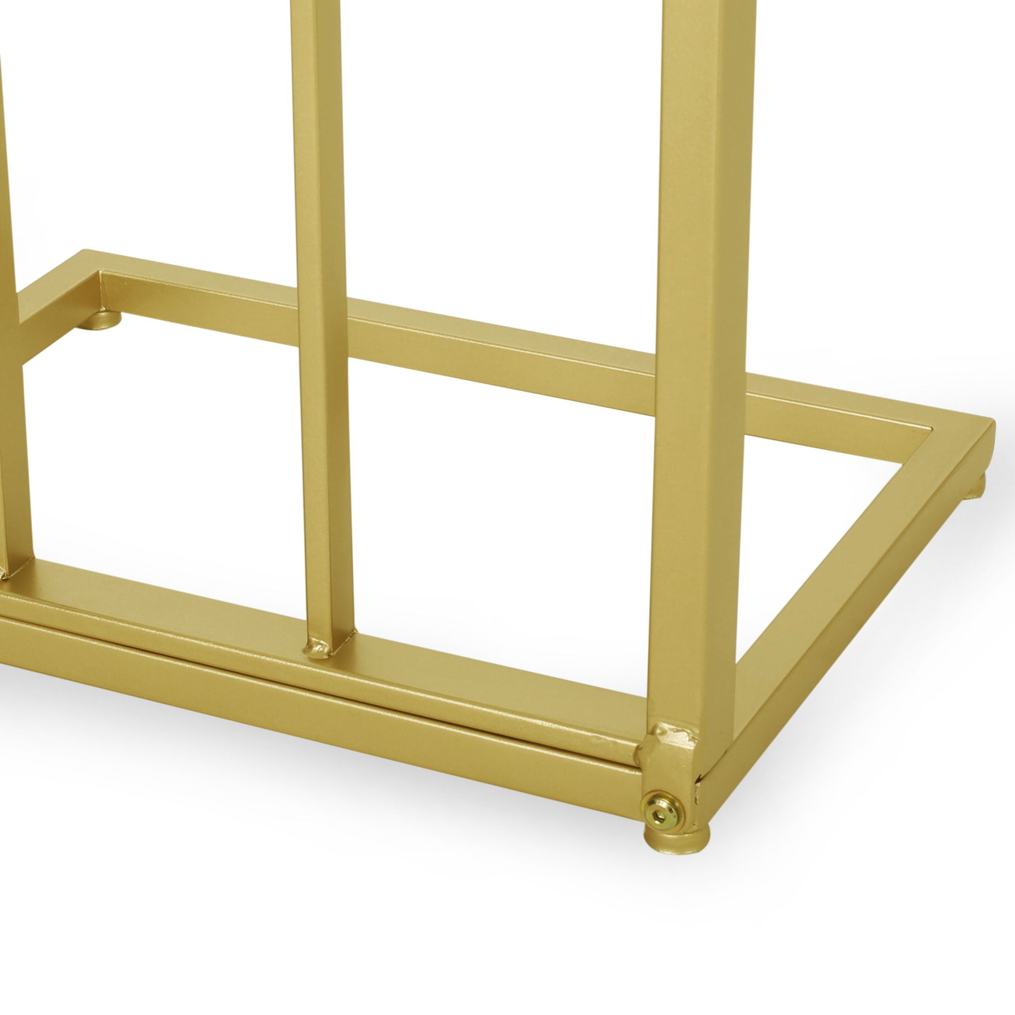 Modern Glam C-Shape End Table by HouseOfZazla