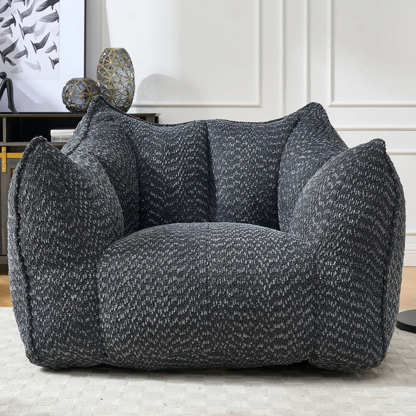Comfortable Sofa Chairs With Highly Resilient Foam For Living Rooms And Bedrooms by Unique Piece Furniture