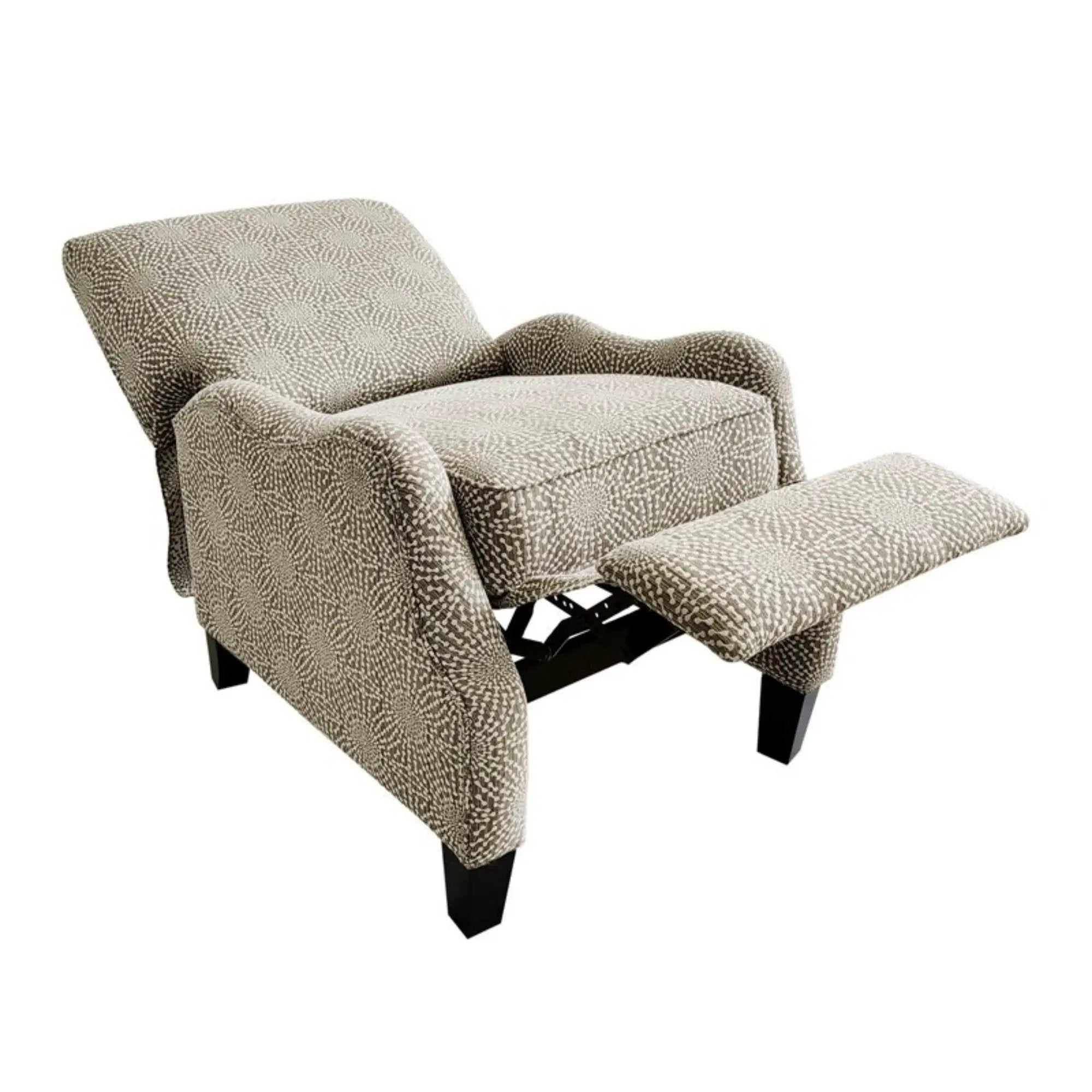 Hoffman - Push Back Recliner - Beige Multi by Unique Piece Furniture