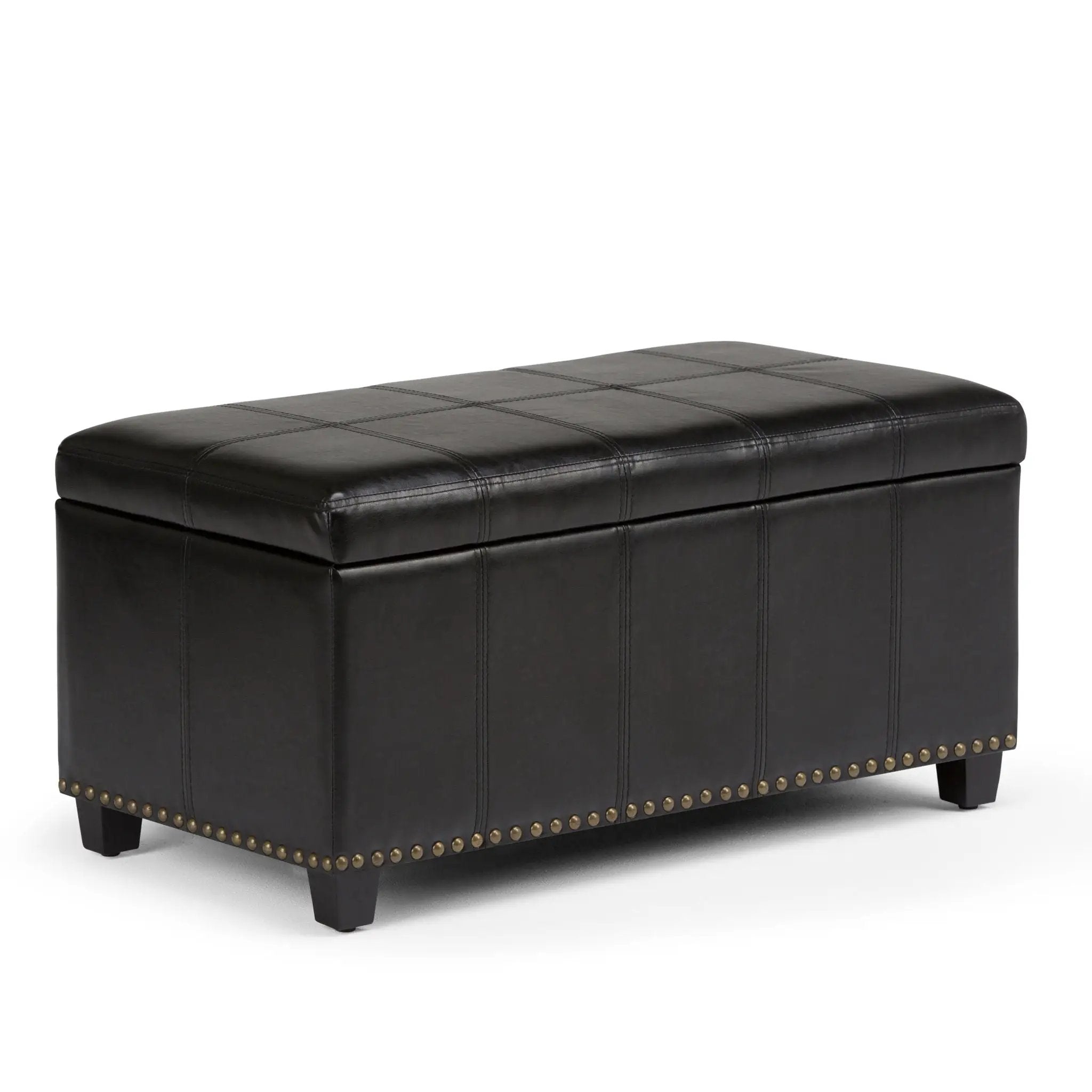 Amelia - Transitional Storage Ottoman Bench by HouseOfZazla
