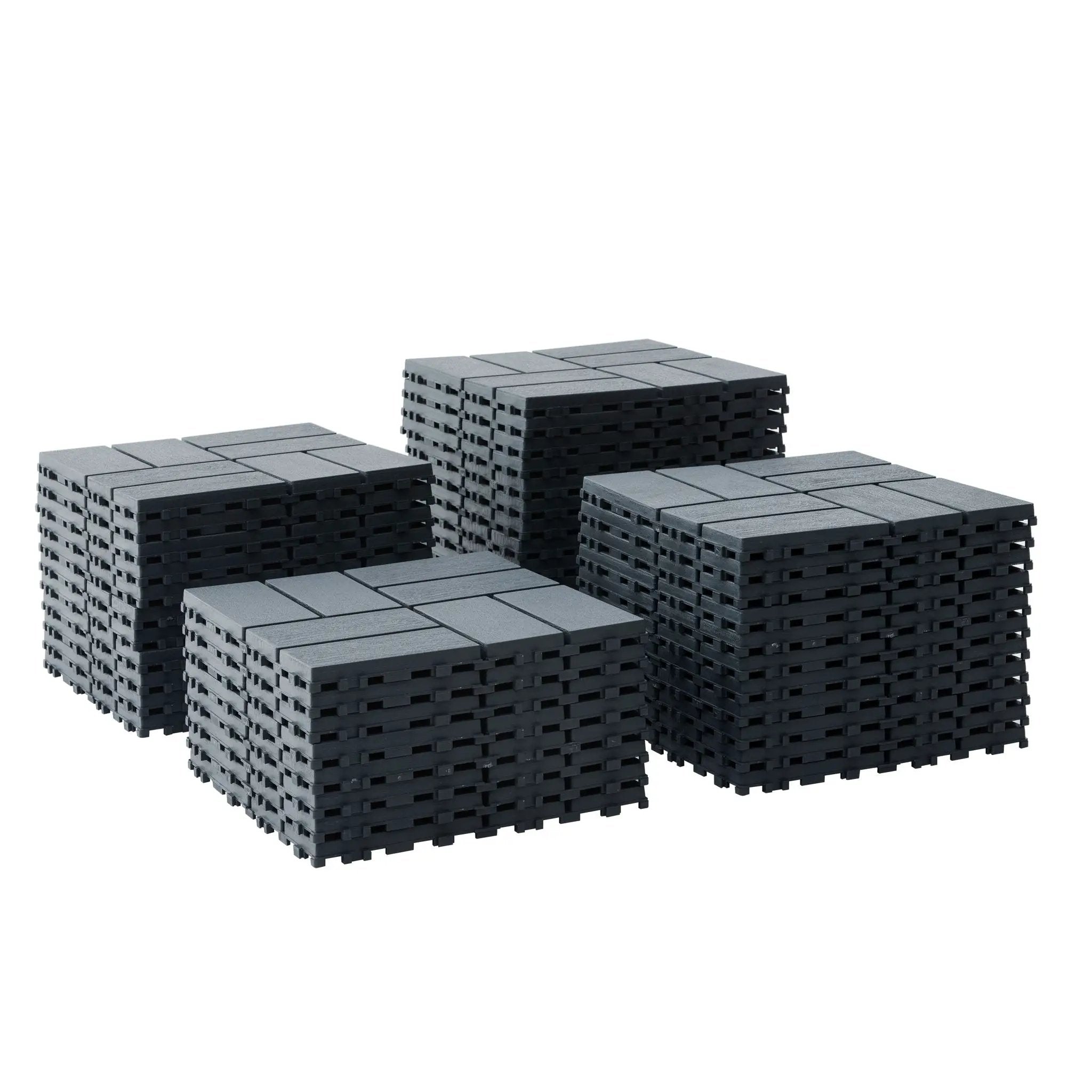 Interlocking Deck Tiles, 44 Pack by HouseOfZazla