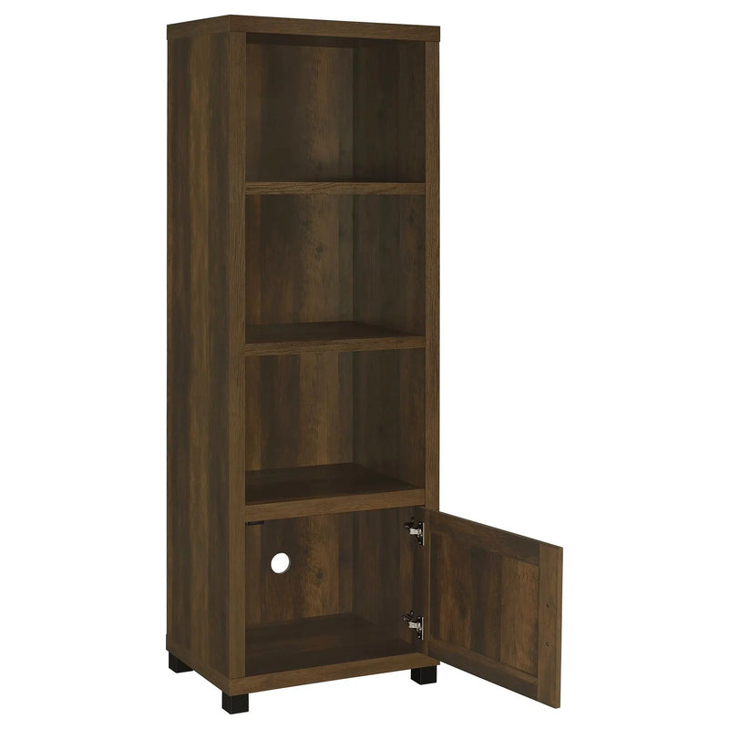 Sachin 3-piece 79-inch TV Entertainment Center Dark Pine by Unique Piece Furniture